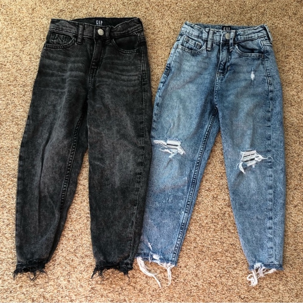 Girls Slim 6 Gap mom jeans